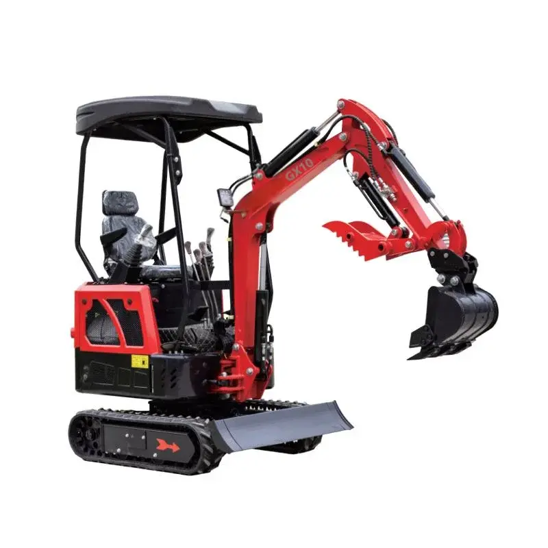 Mini excavatrice de 1 tonne