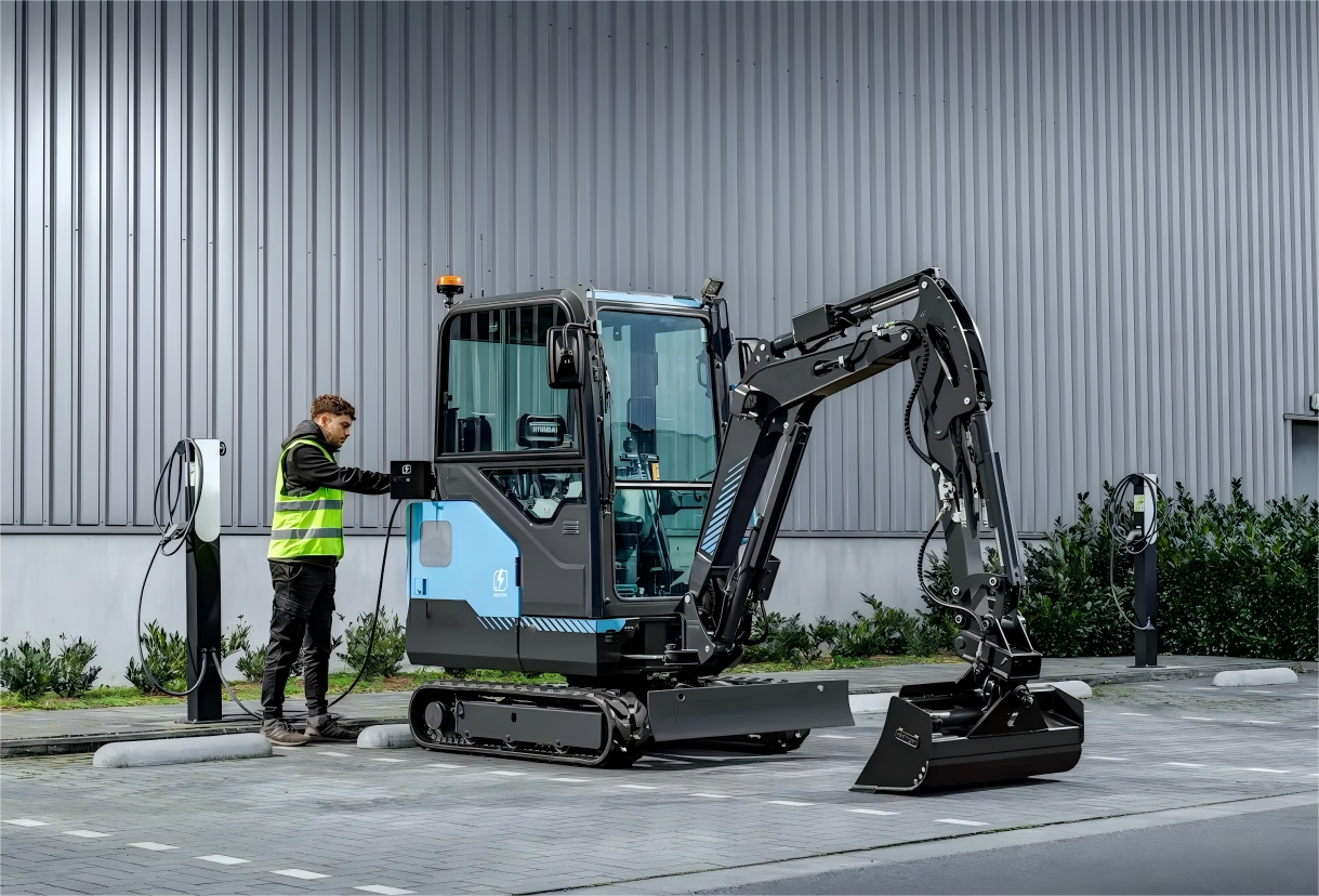 Histoire du développement des mini excavateurs
