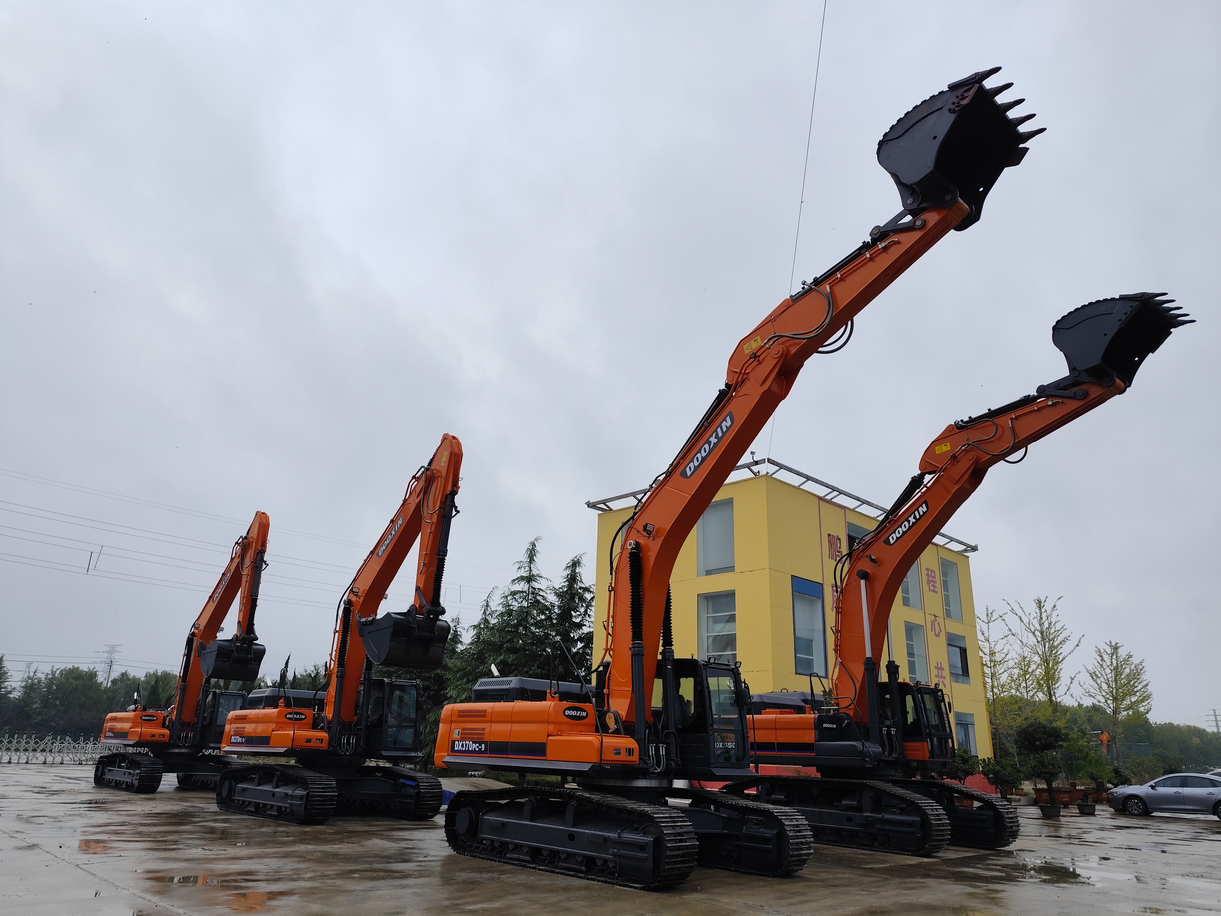 Une délégation de clients équatoriens est en visite.